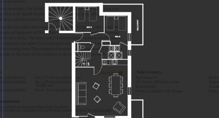 Chalet Ibex, Val Thorens ski chalet, image 7